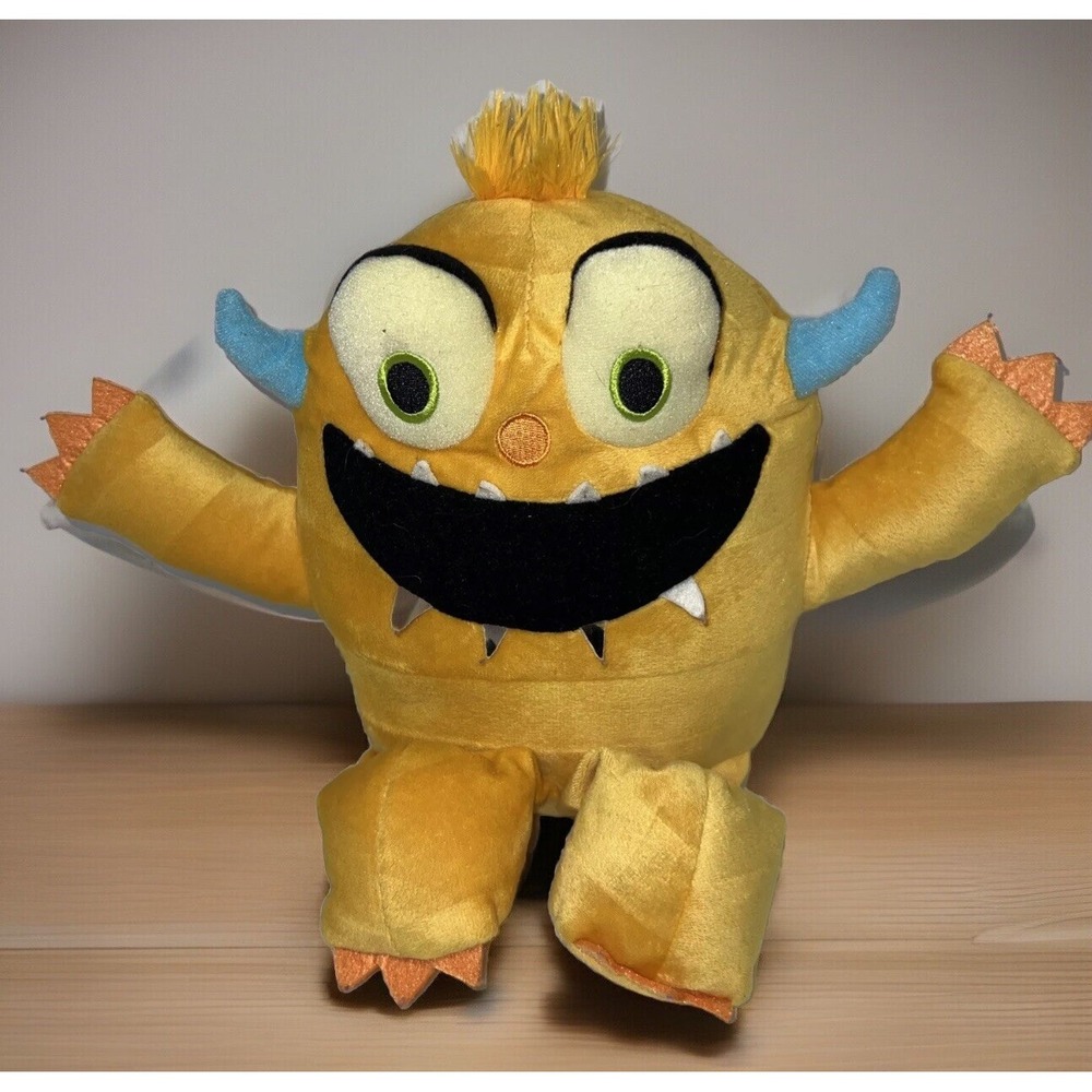 KOHL'S CARES Orange‎ Monster 9" Plush Stuffed Animal BOB SHEA Book Kohls